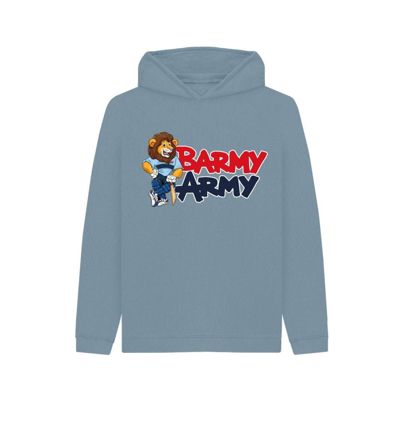 Stone Blue Barmy Army Mascot Hoddy - Juniors