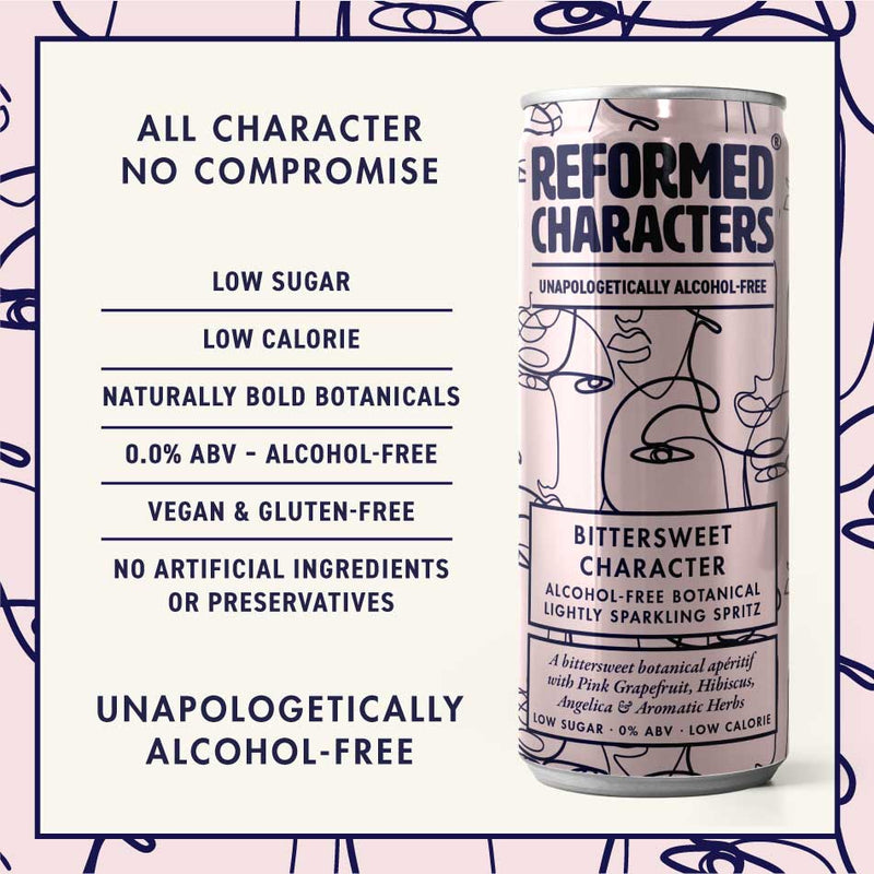 Bittersweet Character Alcohol Free Distilled Drink (0.0% ABV) (Alt Aperitif)