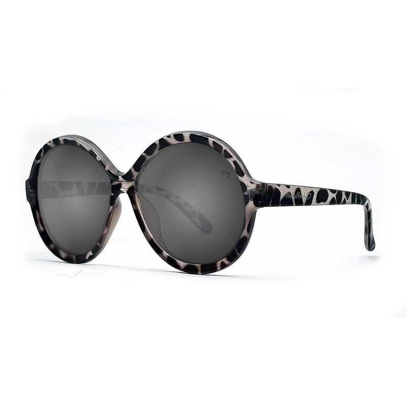 Ruby Rocks 'Jessica Elsie' Round Sunglasses In Grey Tort 