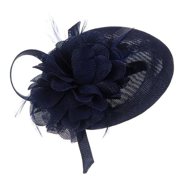 Ruby Rocks Jolan Fascinator - Navy 