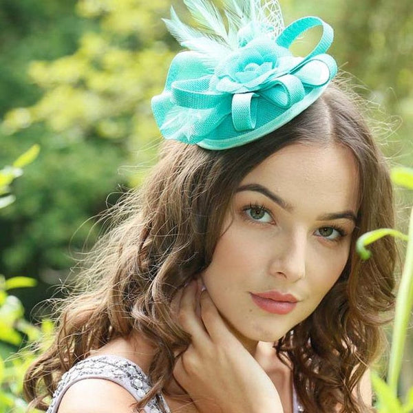 Ruby Rocks Judeen Fascinator - Mint 