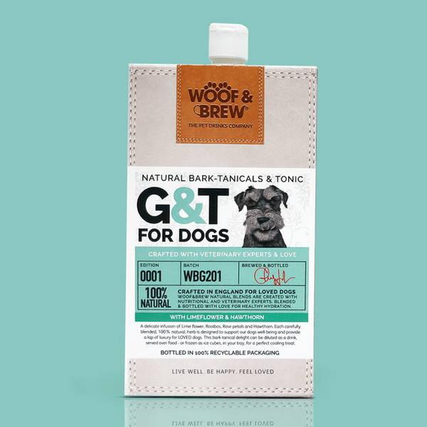 G&T FOR DOGS - WITH NATURAL BARK-TANICALS