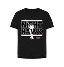 Black Barmy Army Night Hawk Ladies Relax Fit Tee