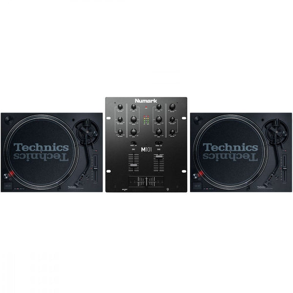 Technics SL1210 MK7 Pair + Numark M101 Bundle