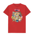 Red Barmy Army Indian Tour Tee - Mens