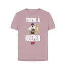 Mauve Barmy Army Keeper Relax Fit Tee - Ladies