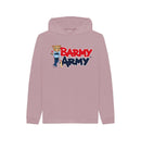 Mauve Barmy Army Mascot Pose Hoody - Junior