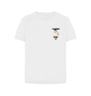 White Barmy Army Legends Cricket Club Ladies Tee - Vaughan