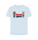 Sky Blue Barmy Army Mascots Tee - Ladies