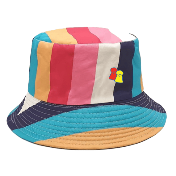 Adult Stripey Bucket Hat