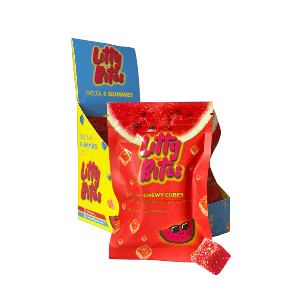 Litty Bites Box- Watermelon (6pack) – 2,250mg