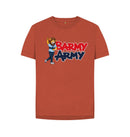 Rust Barmy Army Mascot Send Off Tee - Ladies