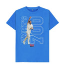 Bright Blue Barmy Army Jimmy 700 Tee - Men's