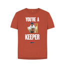 Rust Barmy Army Keeper Relax Fit Tee - Ladies