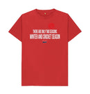 Red Barmy Army Two Season Slogan Tee - Men's