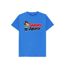 Bright Blue Barmy Army Trumpet Mascot Tee - Juniors