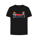 Black Barmy Army Mascots Tee - Ladies