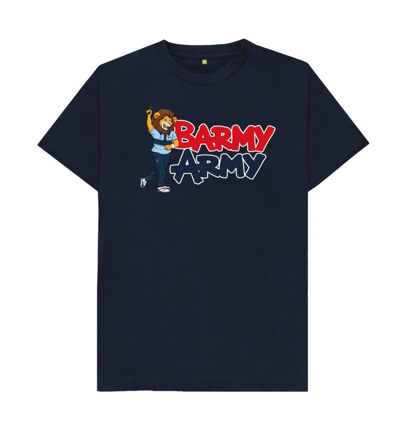 Navy Blue Barmy Army Mascot Send Off Tee - Men's